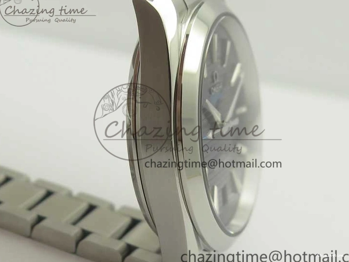 0130 Aqua Terra 150M Master Chronometers VSF 1:1 Best Edition Deep Blue Dial Silver Hand on SS Bracelet A8900 Super Clone HighPerformance 8013